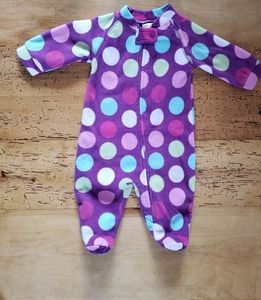 3mths Baby Boots Fleece Sleeper